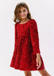 Ruby Party Shimmer Dress