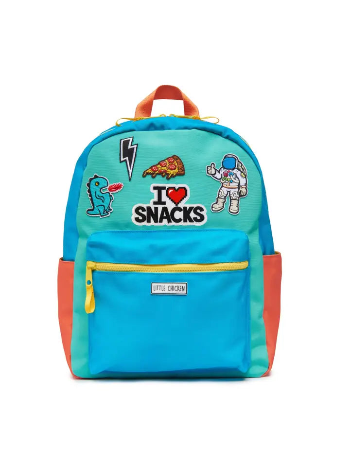 Children’s Solid Color Detail Decoration Quality Backpack