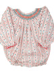 Vintage Candy Cane Smocked Bubble