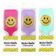 Smiley Face Large Bright Paddle Hair Brush