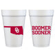 Oklahoma University/Boomer Sooner Styrofoam (10 Ct Bag)