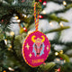 Taurus Needlepoint Icon Ornament