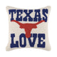 Texas Love Hook Pillow