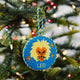 Leo Needlepoint Icon Ornament