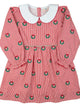 Christmas Wreaths Embroidered Dress