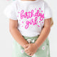 Birthday Girl Toddler Girl Ruffled Top