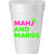 “Mahj and Margs" Foam Cups