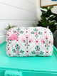 Folk Floral Quilted Makeup Bags | Cosmetic Toiletry Bag