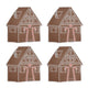 Gingerbread House Cocktail Napkins (4)
