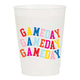 Gameday Multi Color Frost Flex Cup - Set of 10