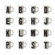 Marquee Letter Mugs