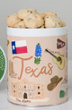 Cheddar Cookie Texas State Gift Tin