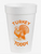 Turkey Toddy in Orange- Thanksgiving 16oz Styrofoam Cups