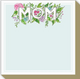 Mom Surrounded By Flowers Luxe Notepad