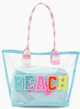 Beach Clear Tote Bag 2-Piece Set-