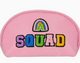 Smile Squad Oval Cosmetic Bag-