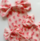 Small XOXO Valentine's Day Hair Bows