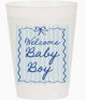 Welcome Baby Frosted Cups- Baby