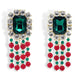 Estate Jeweled Earrings