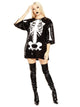 Sequin Skeleton Halloween Costume Dress
