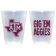Texas A&M University/Gig 'Em Aggies Shatterproof (10 Ct Bag)
