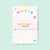 4"x6" | Pink Stripes Notepad