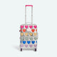 FUZZY HEARTS Logan Carry-On Suitcase