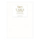 White Linen Table Cover