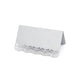 Lace Laser Cut Silver Place Cards
