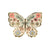 Die Cut Floral Butterfly Napkins