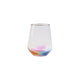 Set of 2 Rainbow Stemless Wine Glass