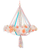 Floral Fabric Chandelier