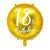 Milestone Gold Birthday Balloon