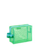 Green CAMDEN MESH ZIP POUCH