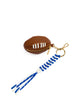 FOOTBALL BAG CHARM/KEY RING