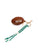 FOOTBALL BAG CHARM/KEY RING