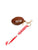 FOOTBALL BAG CHARM/KEY RING