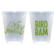 Mahjong - Bird Bam Frosted Cup (8 Ct Bag)