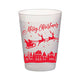 MERRY CHRISTMAS SANTA OVER VILLAGE FROST FLEX CUP