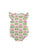 Pink Block Print Flowers - Flutter Bubble