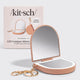 Terracotta Compact Mirror Keychain