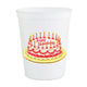 Happy Birthday Cake Stadium Cups - 6ct
