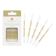 White & Gold 'happy Birthday' Candles | 24 Pack