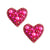 Sweetheart Stud Earrings