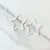 White Star Earrings