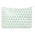 Green Ikat Jumbo Tyvek® Zipper Pouches