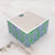 Texas Bluebonnet Note Cube Cream/Purple/Green 3x3