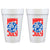 -Happy 4th of July Retro Foam Cup (10 Ct)