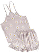 Cami + Ruffled Short - Daisy