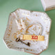 Chi Omega Embroidered Keychain